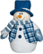 snögubbe-snowman - δωρεάν png κινούμενο GIF