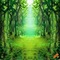 Green Forest & Clearing - png gratuito GIF animata