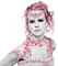femme rose - zadarmo png animovaný GIF