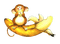 banana bp - png gratis GIF animasi