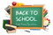 back to school text - PNG gratuit GIF animé