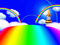 mario party 1 rainbow bg - png gratuito GIF animata