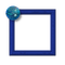 Small Blue Frame - δωρεάν png κινούμενο GIF
