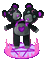pink n purple bears - Besplatni animirani GIF animirani GIF