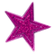 Glitter Star Fuchsia - By StormGalaxy05 - zadarmo png animovaný GIF
