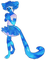 Catboy in blue - bezmaksas png animēts GIF