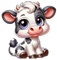 nbl-cow - besplatni png animirani GIF