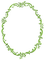 Frame-green-ovale - PNG gratuit GIF animé