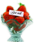 fraises - png gratis GIF animado