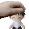 yuta okkotsu plush head pat - Free animated GIF Animated GIF