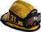 Firefighter helmet - zdarma png animovaný GIF