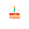 Happy Birthday Rainbow - Бесплатный анимированный гифка анимированный гифка