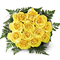 rosas amarillas - GIF animate gratis GIF animata