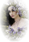 femme fleurs - 免费PNG 动画 GIF