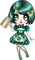 cookie doll deco tube girl puppe  poupée cloverleaf - 無料png アニメーションGIF
