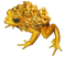 gold nugget froggy - gratis png animeret GIF
