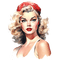 loly33 femme  vintage - Free PNG Animated GIF
