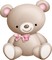 Kaz_Creations  Colours Cute Teddy Bear - png gratis GIF animado