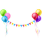 Kaz_Creations Balloons - zdarma png animovaný GIF