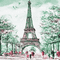 soave background animated vintage  pink green - Безплатен анимиран GIF анимиран GIF