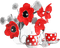 soave deco flowers spring poppy vase tea Breakfast - 免费PNG 动画 GIF