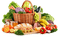 Obst und Gemüse - darmowe png animowany gif