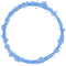 Winter.Circle.Frame.Blue - Free PNG Animated GIF