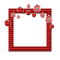 Small Red Frame - zadarmo png animovaný GIF