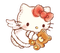 angel hello kitty - ilmainen png animoitu GIF