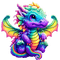 Fantasy Color Rainbow - GIF animado gratis