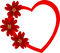 Kaz_Creations Love Heart Valentines Flowers