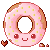 donuts rose - Gratis geanimeerde GIF geanimeerde GIF