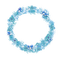 Kaz_Creations Deco Flowers Circle Frame - PNG gratuit GIF animé