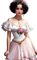 Женский портрет, винтаж - Free PNG Animated GIF