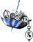soave deco text dreams umbrella steampunk black - безплатен png анимиран GIF