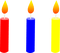 Birthday Candles - бесплатно png анимированный гифка