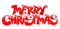 Kaz_Creations Logo Text Merry Christmas - gratis png geanimeerde GIF