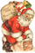 Weihnachtsmann, Kamin, Santa Claus - GIF animado grátis
