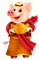 New Year pig by nataliplus - darmowe png animowany gif