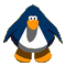 Club Penguin - Dark Blue Penguin - GIF animado grátis Gif Animado