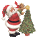 christmas noel santa claus Père Noël - GIF animado gratis GIF animado