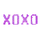 X0XO - Animovaný GIF zadarmo animovaný GIF