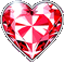 ♡§m3§♡ vDAY RED HEART JEWEL ANIMATED - GIF animado gratis GIF animado