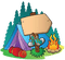camping - png gratuito GIF animata