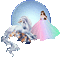 Cinderella&Unicorn - Besplatni animirani GIF animirani GIF