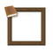 Small Brown Frame - png gratis GIF animado