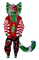 Christmas tree candy canes Catboy - ilmainen png animoitu GIF