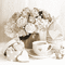 soave background animated  coffee flowers vase - Ücretsiz animasyonlu GIF animasyonlu GIF