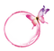 Circle butterfly ❤️ elizamio - nemokama png animuotas GIF