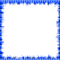 Kaz_Creations Glitter Sparkle Frames Frame Blue